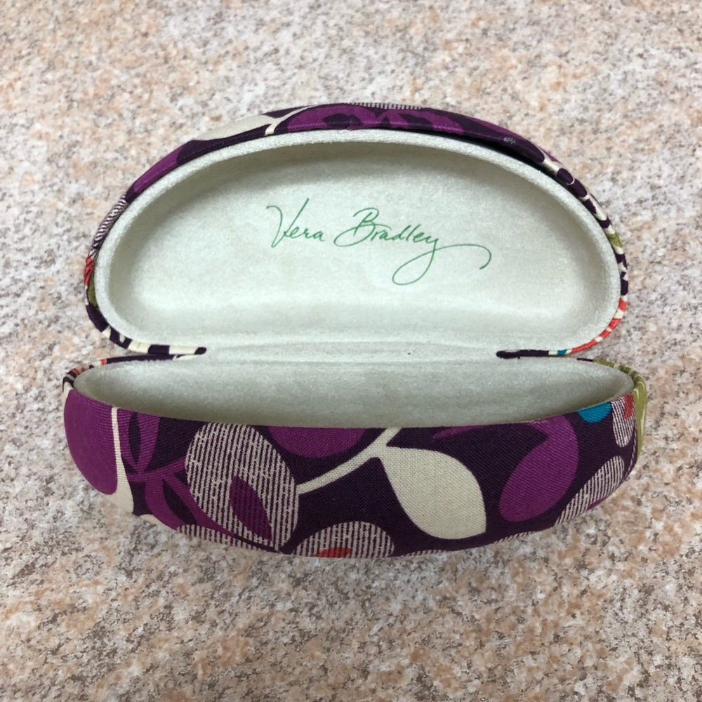 Vera Bradley Clamshell Sunglasses/Eyeglasses Case